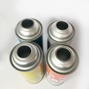 Tinplate Butane Gas Reservoir / Butane Can For Camping