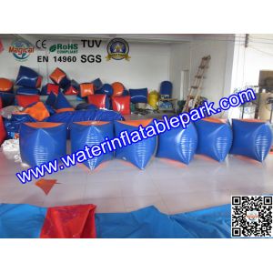PVC Inflatable Paintball Bunker BUN51 With Durable Plastic Ground Stakes
