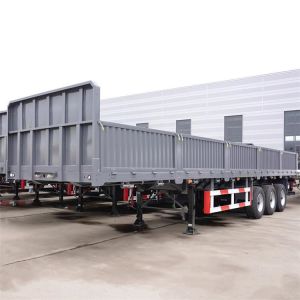 60t Load Capacity ABS Semi Trailer Customizable Cargo Transport In Efficiency