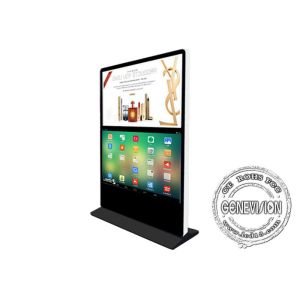 Promotional Sale Dual Lcd Wifi Digital Signage Kiosk, Ready Stock 60"+60" Floor