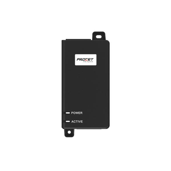 FCC Passive PoE Power Over Ethernet Injector 100VAC-240VAC 0.5A For Microwave