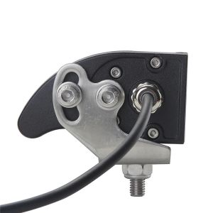 Two color amber and white 240W Cree single row Led light bar 4X4 DHCB-L240SDC