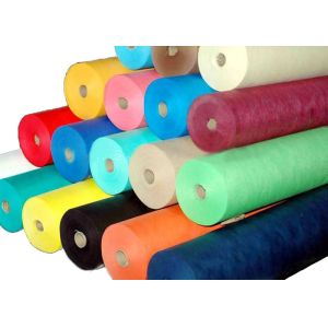 3 Layers Laminated Non Woven Fabric , Polypropylene Spunbond Nonwoven Fabric