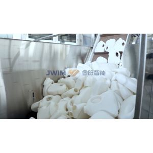 Robotic Bottle Unscrambler Machine Quick Bottle Size Switch 80-1000ml 10000BPH