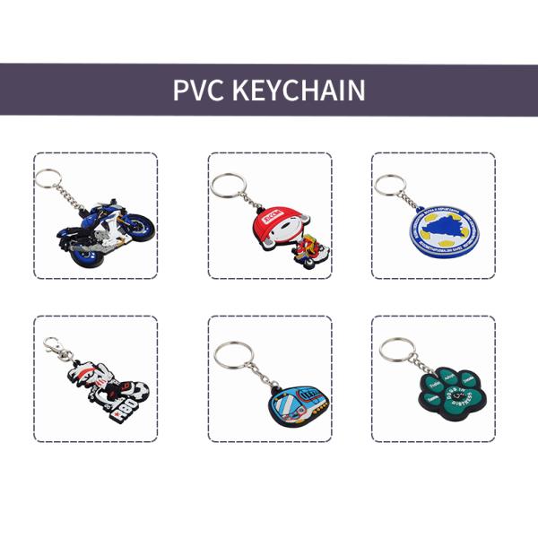 Genuine Leather Key Fob Customized Souvenir Enamel Personalised Keychain