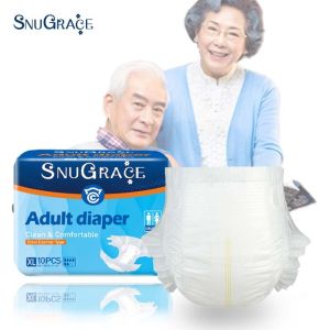 Disposable Diapers For Adults Diaper Suppliers Fluff Pulp and Absorbency 800ml-6000ml