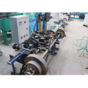 Double Twisted Barbed Wire Making Machine Sturdy Structure Easy Operation