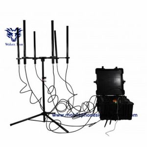 1500M Drone Frequency Jammer Uav WIFI 5.8G GPS Military Cell Phone Signal