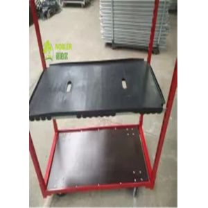 N1350 Danish Trolley Shelves Flower Trolleys for Netherlands , Garden Flower