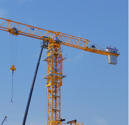Quality QTP6015-8 Flat Top Tower Crane: Maximize Your Efficiency and Safety wholesale