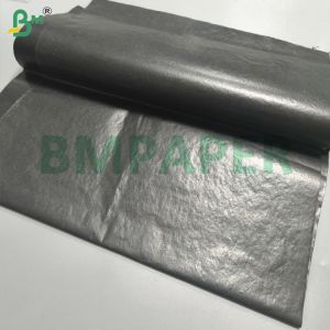 30gsm Single Side Glossy Black Paper For Fruit Protection Bag Inner Layer