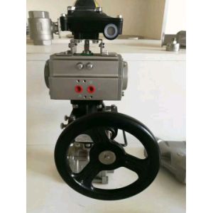Cheap Rack and Pinion Pneumatic Rotary Actuator Auto-control Valves for sale