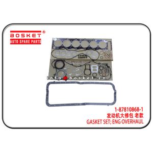 Engine Overhaul Gasket Set For ISUZU 6HE1 FSR 1-87810868-1 1-87811621-0