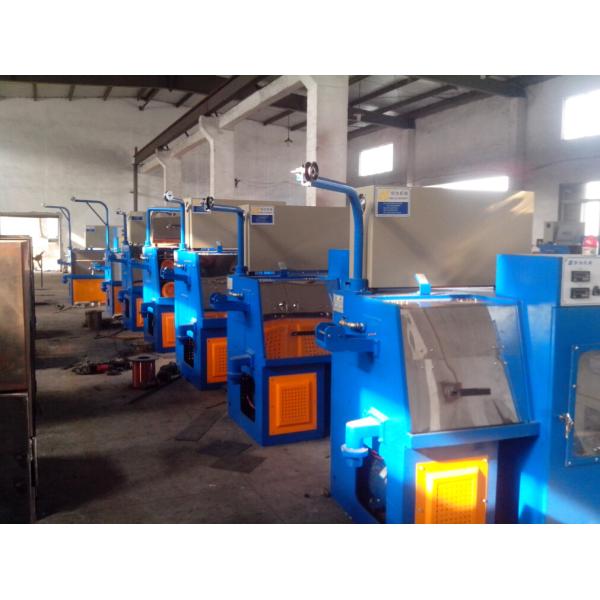 Inlet Diameter 2.5mm Aluminum Wire Drawing Machine Cast Iron Machine Structure