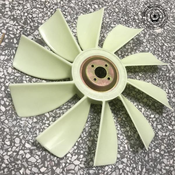Kobelco Excavator Engine Parts SK75-8 Fan Blade 4LE2 Isuzu 4 Holes 10 Leaves Accessories