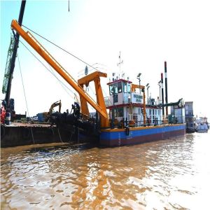 2.2m Depth 700 M3 Capacity Cutter Suction River Sand Dredger for Sand Extraction
