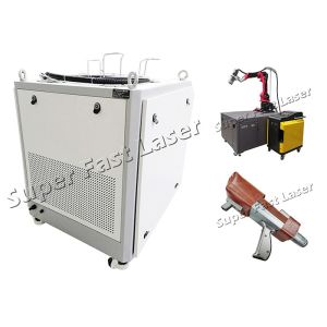 Ship Rust Portable Laser Cleaning Machine No Consumable Easy To Operate