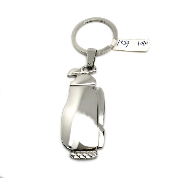 Quality Bird Metal Keychain Holder Personalized Key Chain in Individual Polybag wholesale