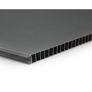 Customsized Antistatic PP Corrugated Box ESD PP Foldable Corrugated Storage Box