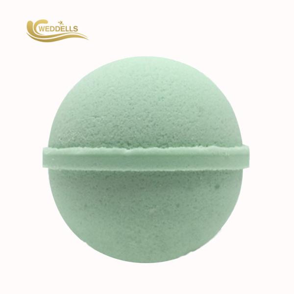 Full Spectrum Custom Made Bath Bombs , CBD Round Bath Bombs With Natural