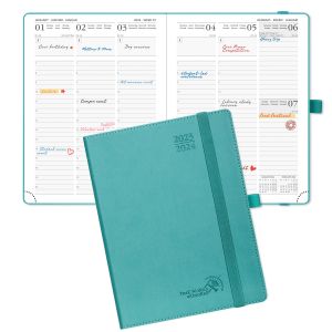 Personalized 80GSM Paper Medium Academic Planner Large Vertical Layout