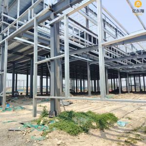 Aluminum Alloy Windows Prefabricated Steel Structure Building With Modern Design
