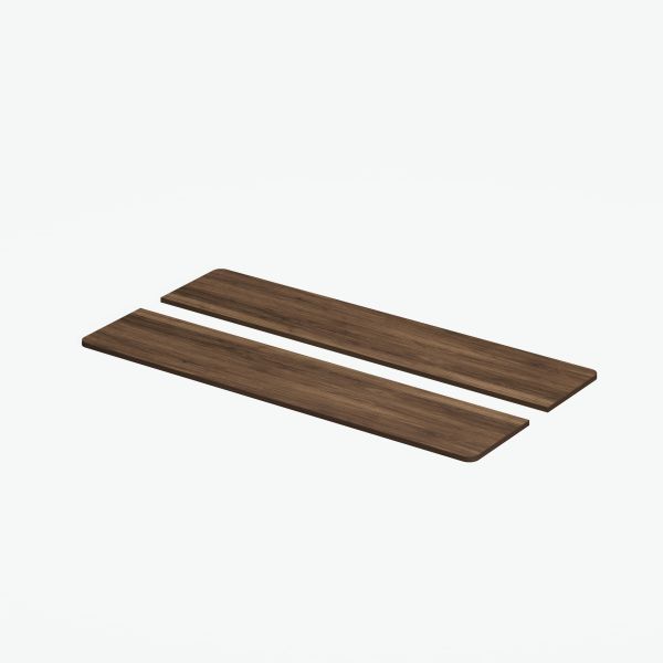 Quality Classic Walnut Desk Particle Board 1400×600×15mm Environmental Friendly wholesale