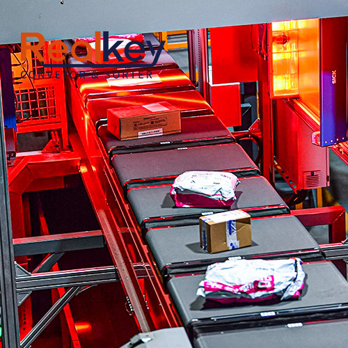 Quality Large Capacity Cross Belt Sorter System In Warehouse Logistic E Commerce Courier wholesale