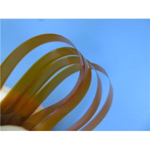 Single Sided Flexible PCB Strips with Polyimide Stiffener