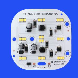Driverless 18W Customized LED Modules Low Voltage 10-36V DC LED PCBA For
