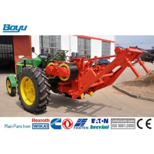 Conductor Stringing Equipment Tractor Puller For Transmission Line Max Diameter