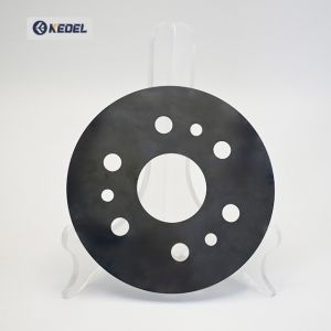 Custom Size Cemented Tungsten Carbide Round Blade with Nine Hole for Die-Cutting Machines and Longer Cutting Life
