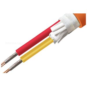 China CU / Mica Tape Fire Resistant Wire , Fire Safe Cable For Sprinkler / Smoke Control System on sale