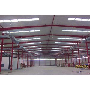 Light Steel Structure Warehouse with Glass Wool Insulation