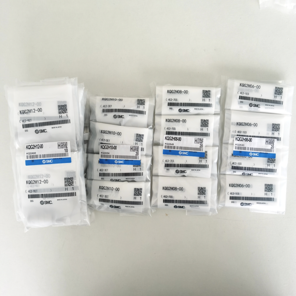 China KQG2H12-00	4E2-9ET	KQ2A60 SMC  Pneumatic Pipe Fittings Special FKM Seal and Stainless Steel 316 on sale