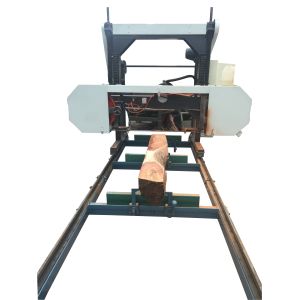 Portable horizontal band saw mill woodworking machinery band saw