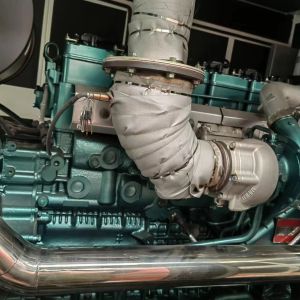 Remote Start Mobile Trailer Diesel Generator Set 200KW 250kva Rated Voltage 230