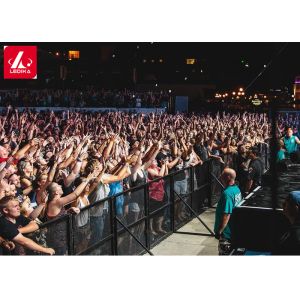 30kgs/pc Temporary Folding Crowd Control Barrier 1.2m Height