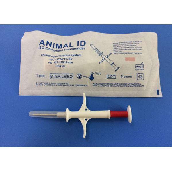 Quality 134.2Khz Implantable Pet Tracker Microchip With Syringe wholesale