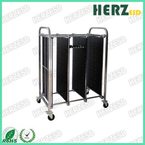 SMT Magazine ESD Storage Racks Handle Adjustable PCB Storage Trolley