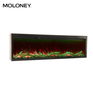 79inch 2000mm Freestanding Electric Fireplace Digital LED Tech Easy Installation