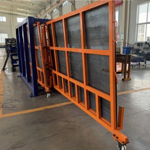 B53: Vertical Roll out Sheets Rack for Heavy Duty Metal Sheets Leftover Storage