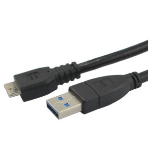 Cheap Black USB3.0 A Male to Micro Charge Cable for sale