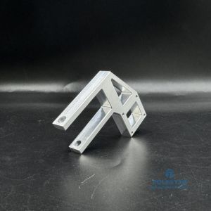 CNC Machined Aluminum Lamp Bracket Custom LED Lighting Metal Connector