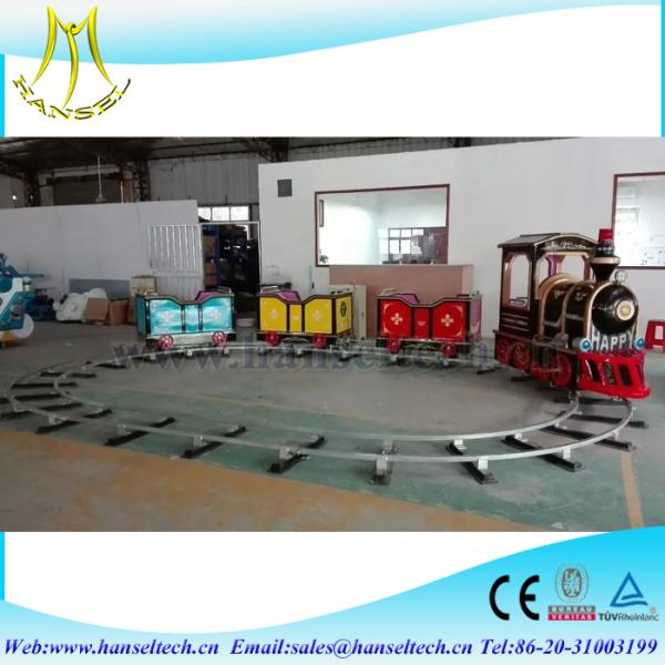 Hansel amusement park rides mini electric train indoor amusement park train