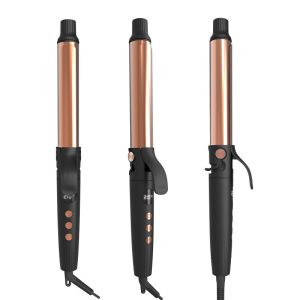 China Smart Long Barrel Automatic Hair Curler Rotating Ceramic Curling Iron on sale