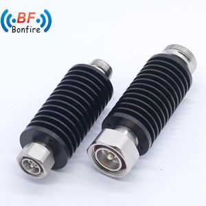 Cheap Uni-Directional 100W Fixed Attenuator 3/6/10/20dB N-Male to N-Female DC-3800MHz Black for sale