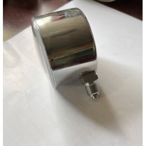 1/8 Npt Low Pressure Capsule Gauge 0-10 Psi Steel Chromed Plated Case