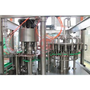6000 BPH Hot Juice Filling Machine 330ml - 1500ml Plastic Screw Cap Type