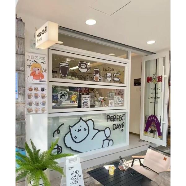 Quality Thermal Broken Folding Windows - Polyamide Barrier Against Heat Loss wholesale